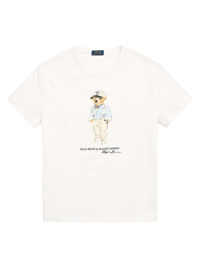 Polo Ralph Lauren Classic Fit Polo Bear Jersey T-Shirt (Deckwash Hmgwy Bear) Men's Clothing Product Image