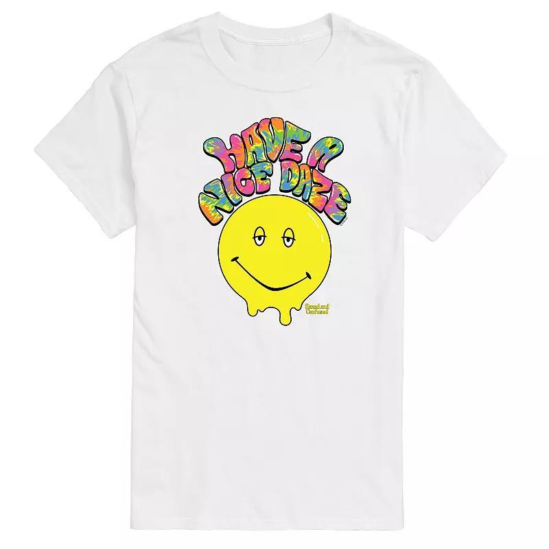 Mens Dazed and Confused Have A Nice Daze Smiley Graphic Tee Product Image