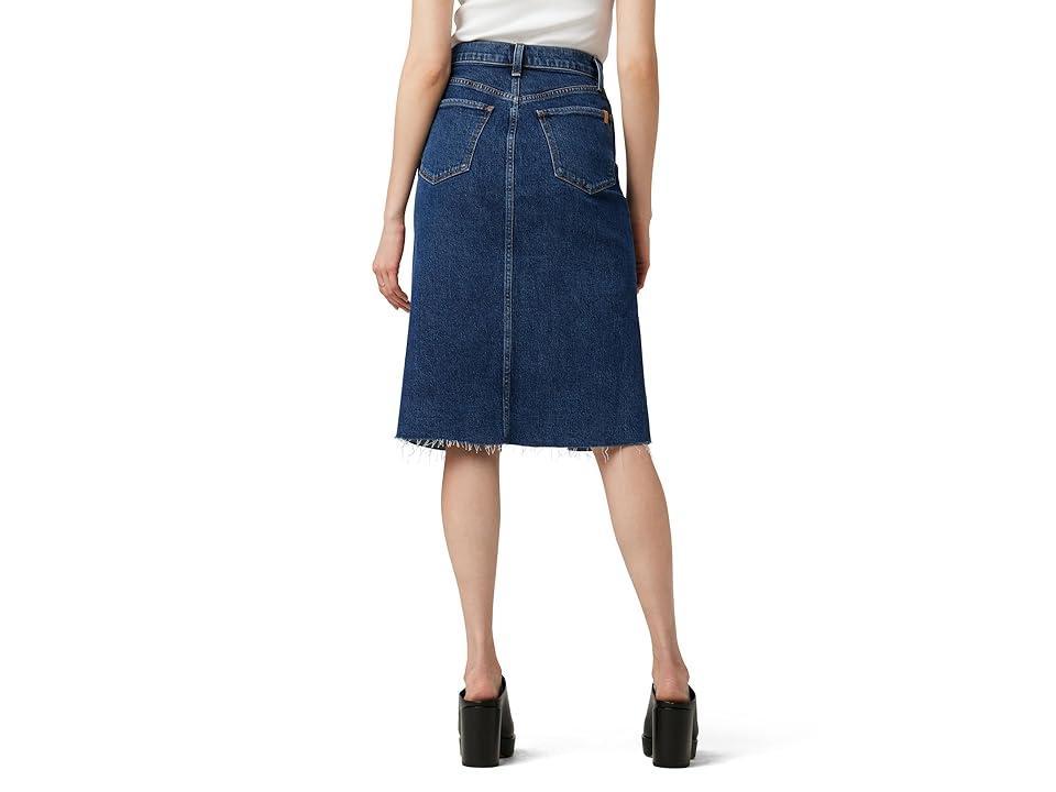 Womens The Joplin Denim Midi-Skirt Product Image