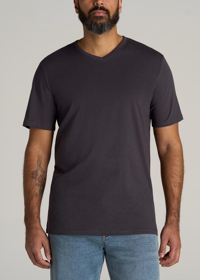 The Everyday REGULAR-FIT V-Neck Tall Men's T-Shirt in Charcoal Male Product Image