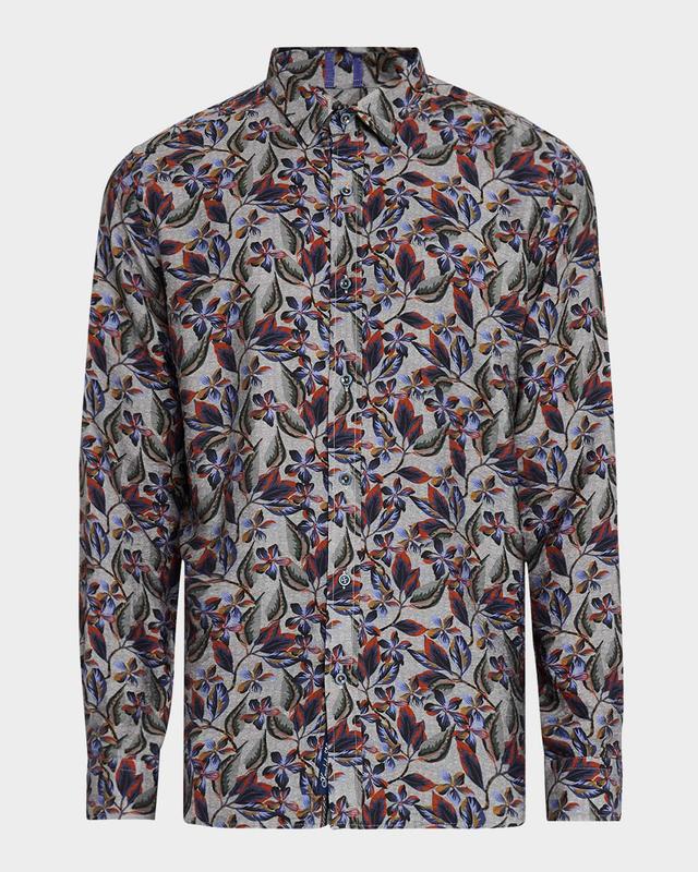 Men's Ziton Floral Sport Shirt Product Image