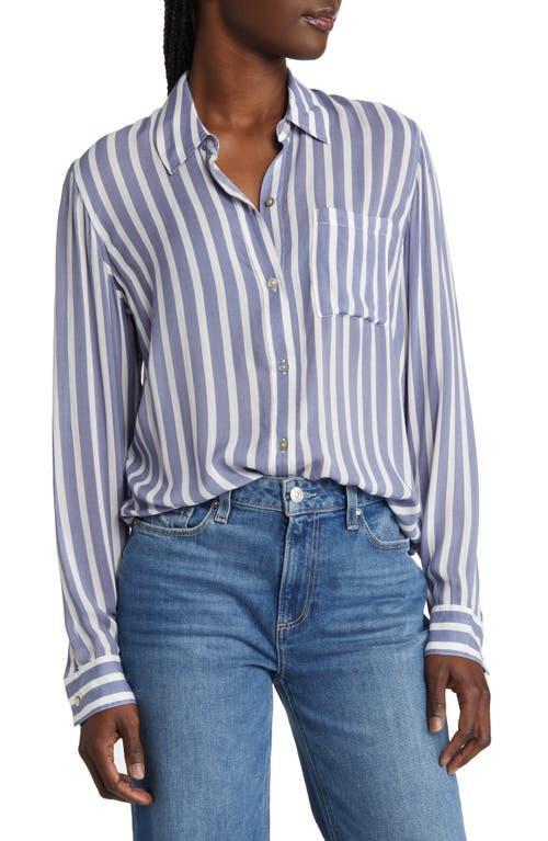 Rails Josephine Stripe Button-Up Blouse Product Image