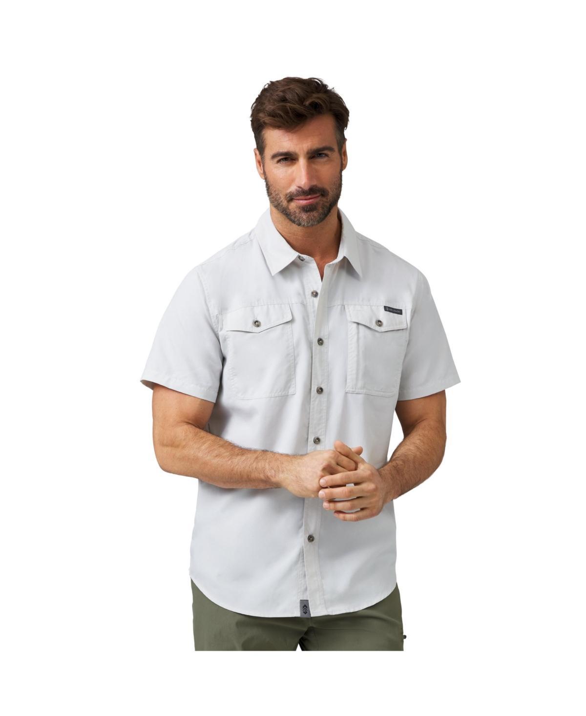 Free Country Mens Expedition Nylon Rip-Stop Short Sleeve Shirt Product Image