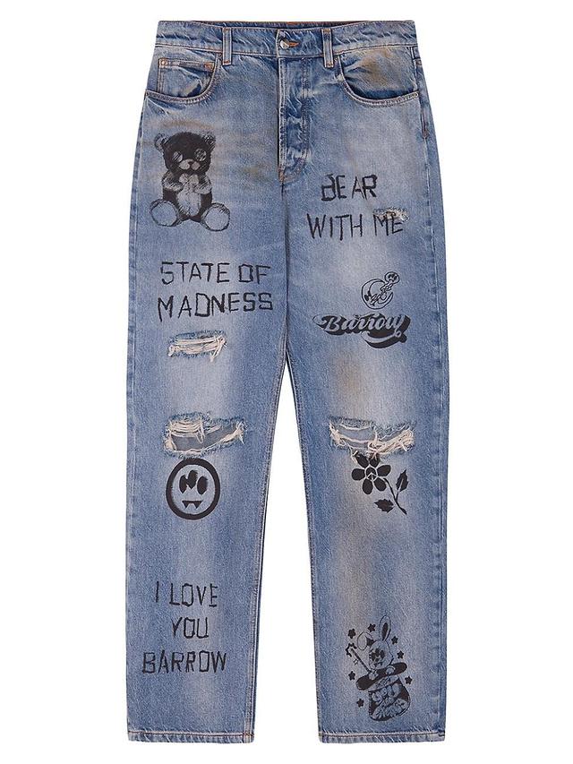 Mens State Of Madness Straight Jeans Product Image