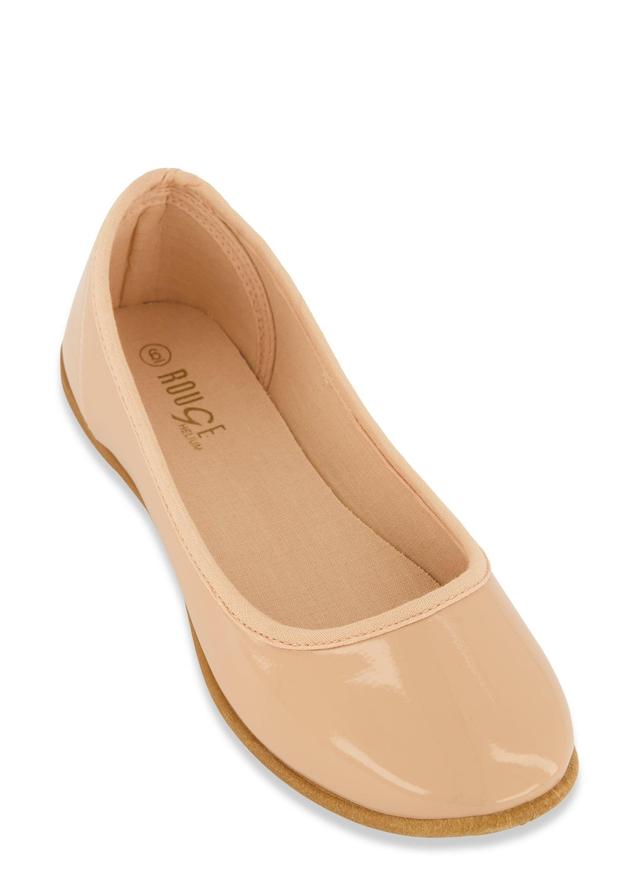 Womens Round Toe Ballerina Flats Product Image