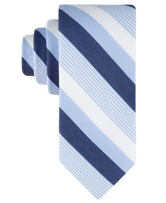 Tommy Hilfiger Mens Bianco Classic Stripe Tie Product Image