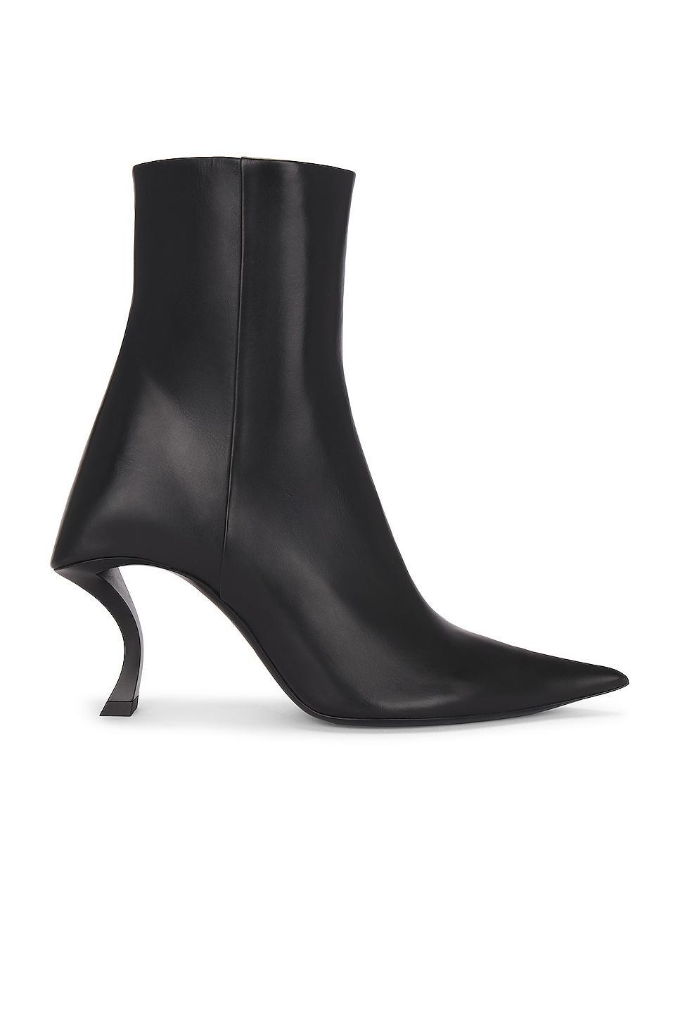 Balenciaga Hourglass Bootie in Black - Black. Size 37 (also in 36). Product Image