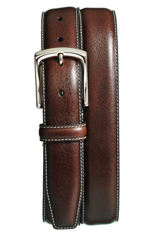 Torino Burnished Leather Belt Product Image