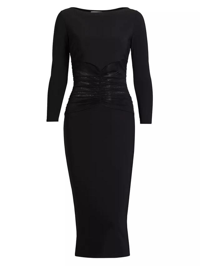 Womens Celand Illusion Midi-Dress Product Image