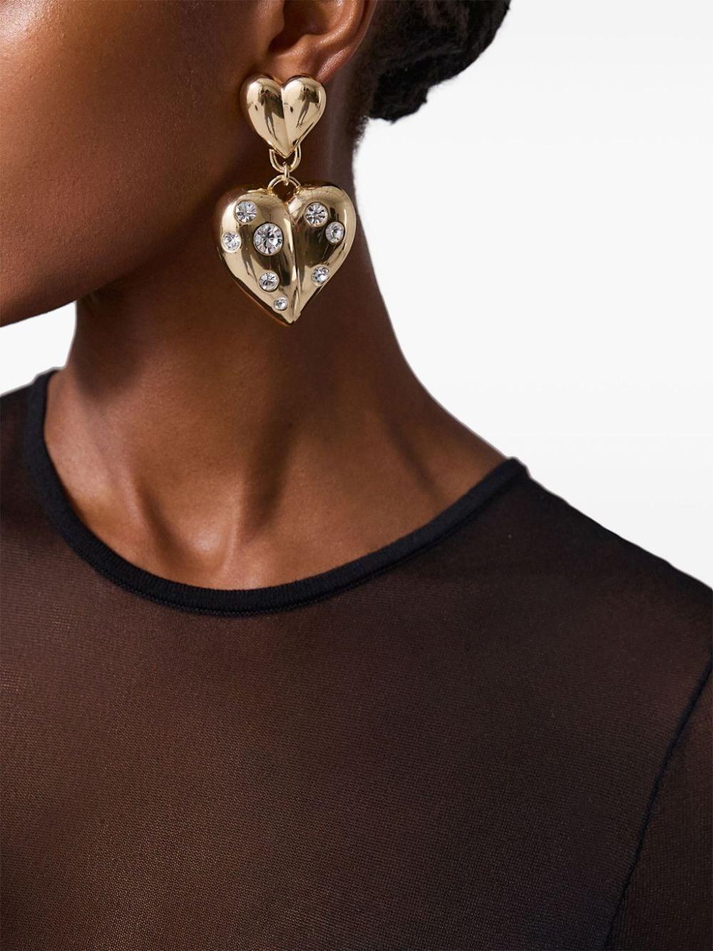 heart-shaped earrings Product Image