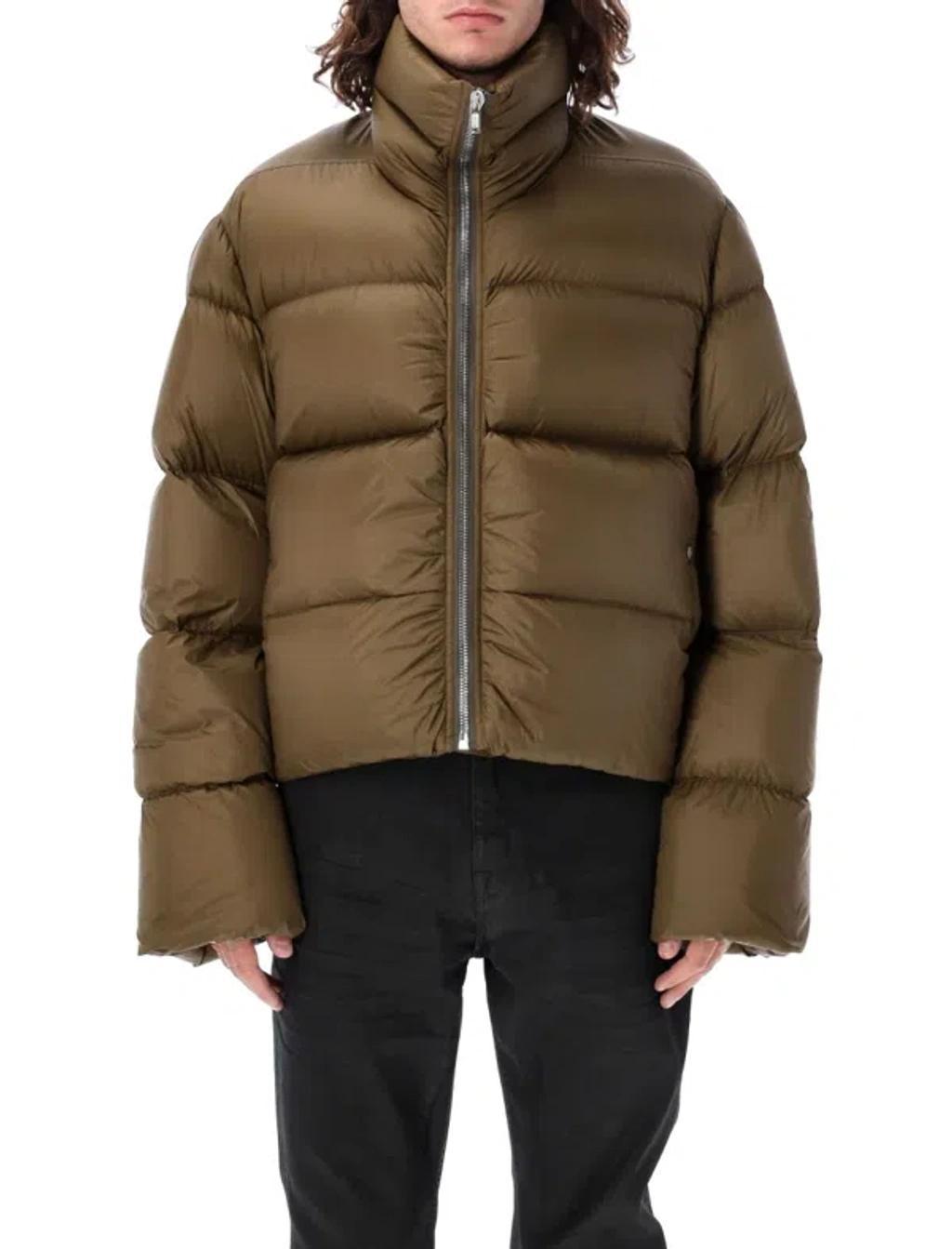 Turtle Down Jacket In Grey Product Image