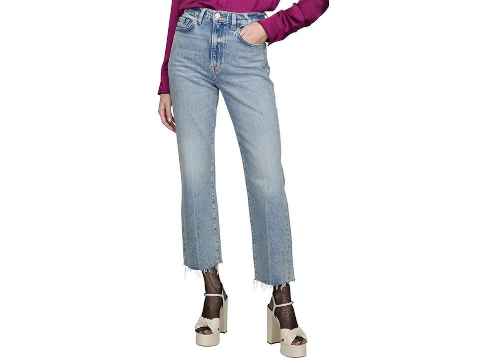 7 For All Mankind Logan High Waist Stovepipe Jeans Product Image