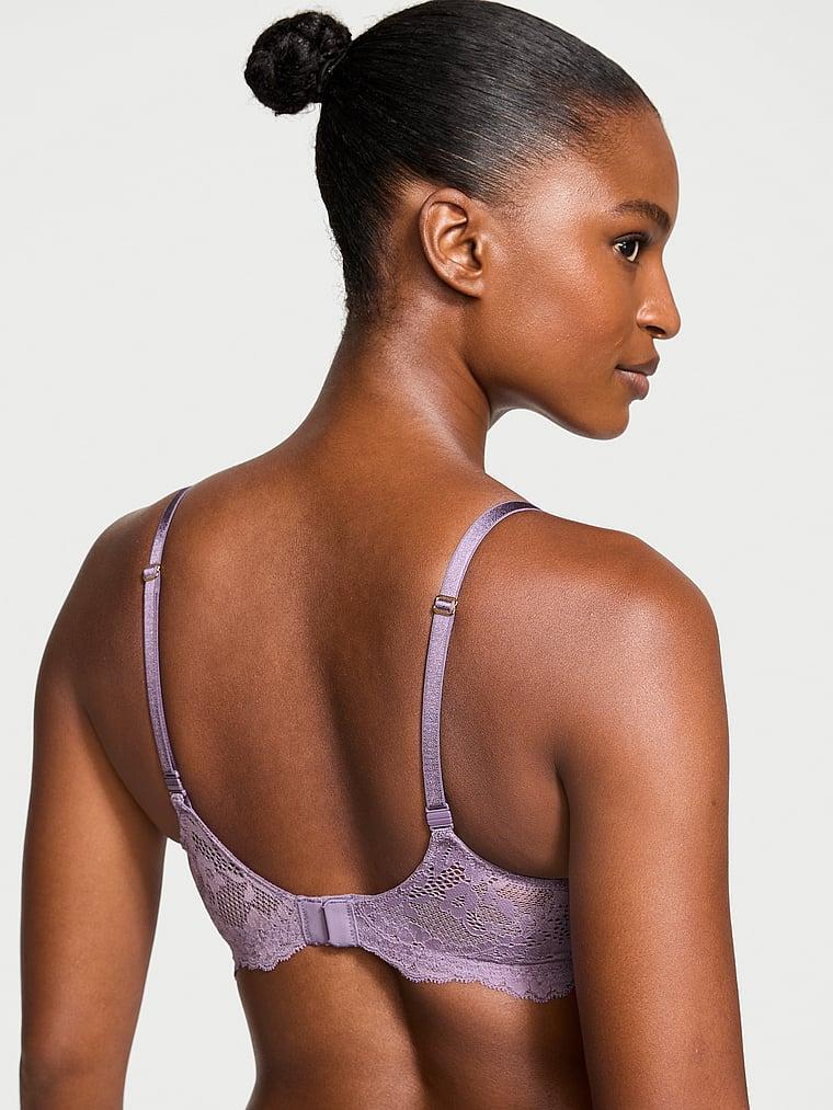 Lace Lightly Lined Classic Coverage Demi Bra Product Image