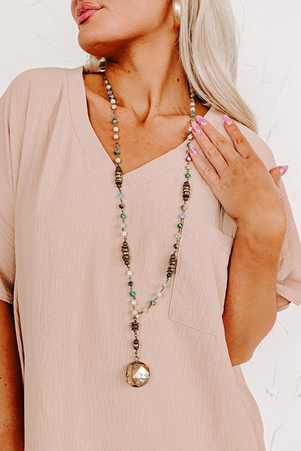 Happy Hideaway Semi Precious Necklace Product Image