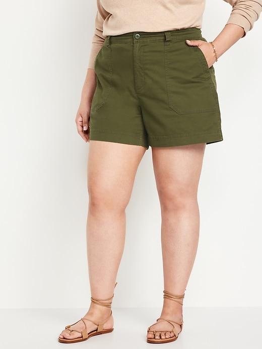 High-Waisted OGC Chino Shorts -- 5-inch inseam Product Image