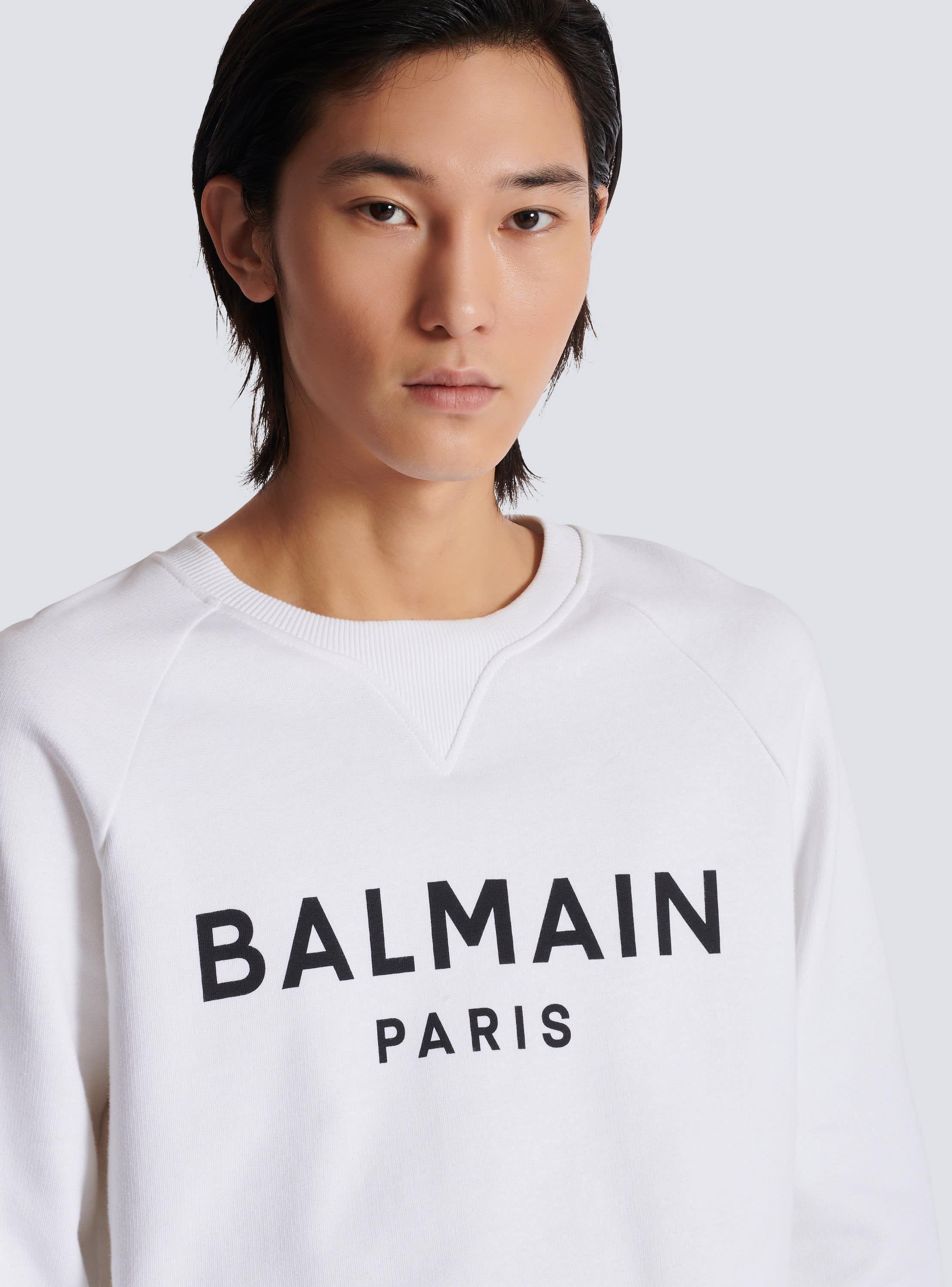 Balmain Paris printed sweatshirt Product Image