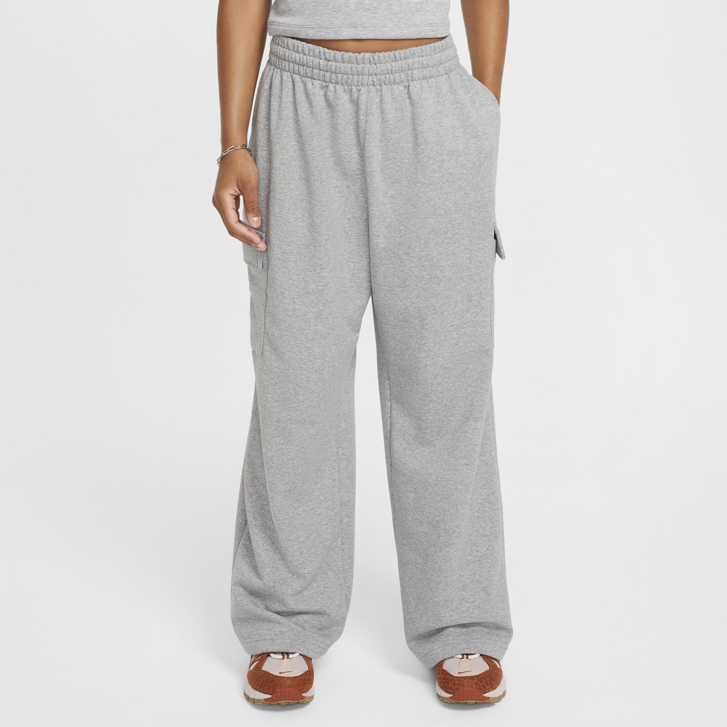 Nike Big Girls Sportswear Dri-fit Oversized Fleece Pants Product Image