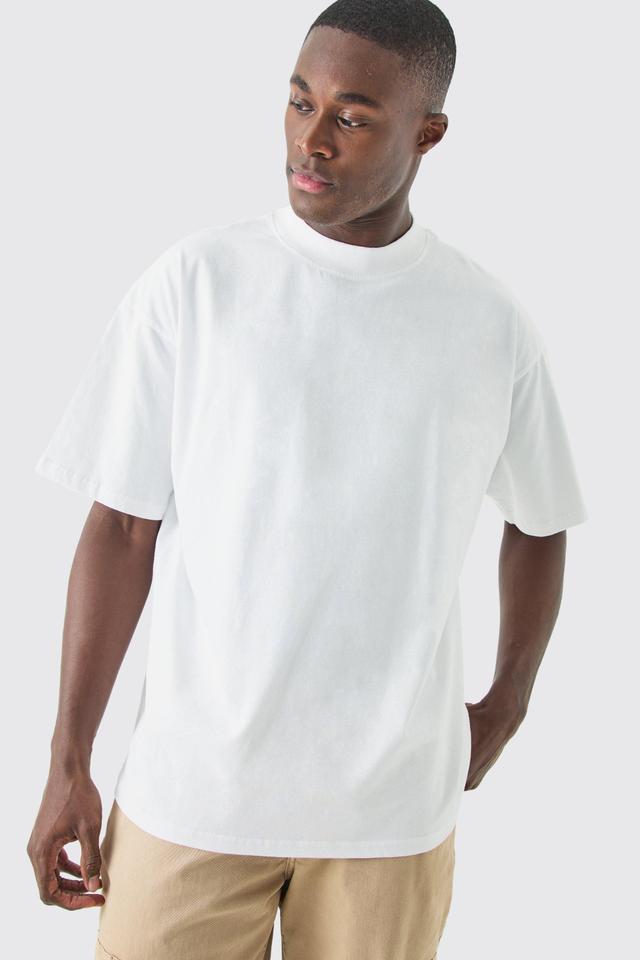 Oversized Extended Neck T-shirt | boohooMAN USA Product Image