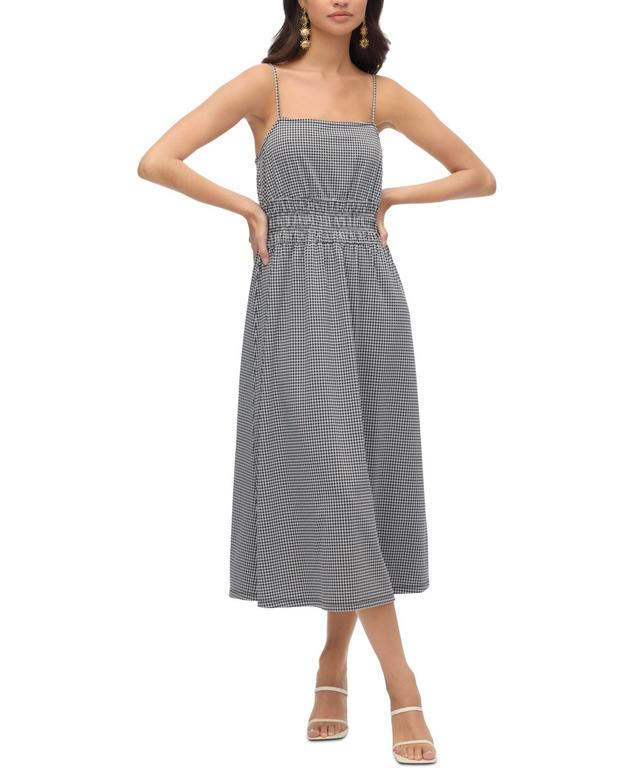 Vero Moda Womens Tilly Printed Sleeveless Midi Dress Product Image