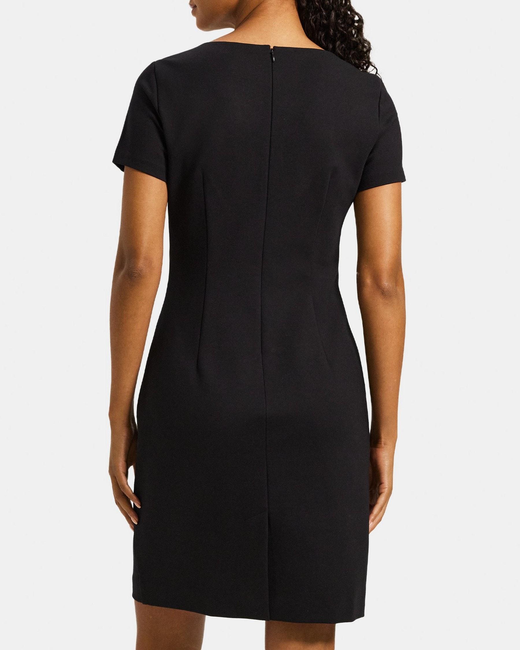 Sheath Dress in Stretch Knit Ponte Product Image