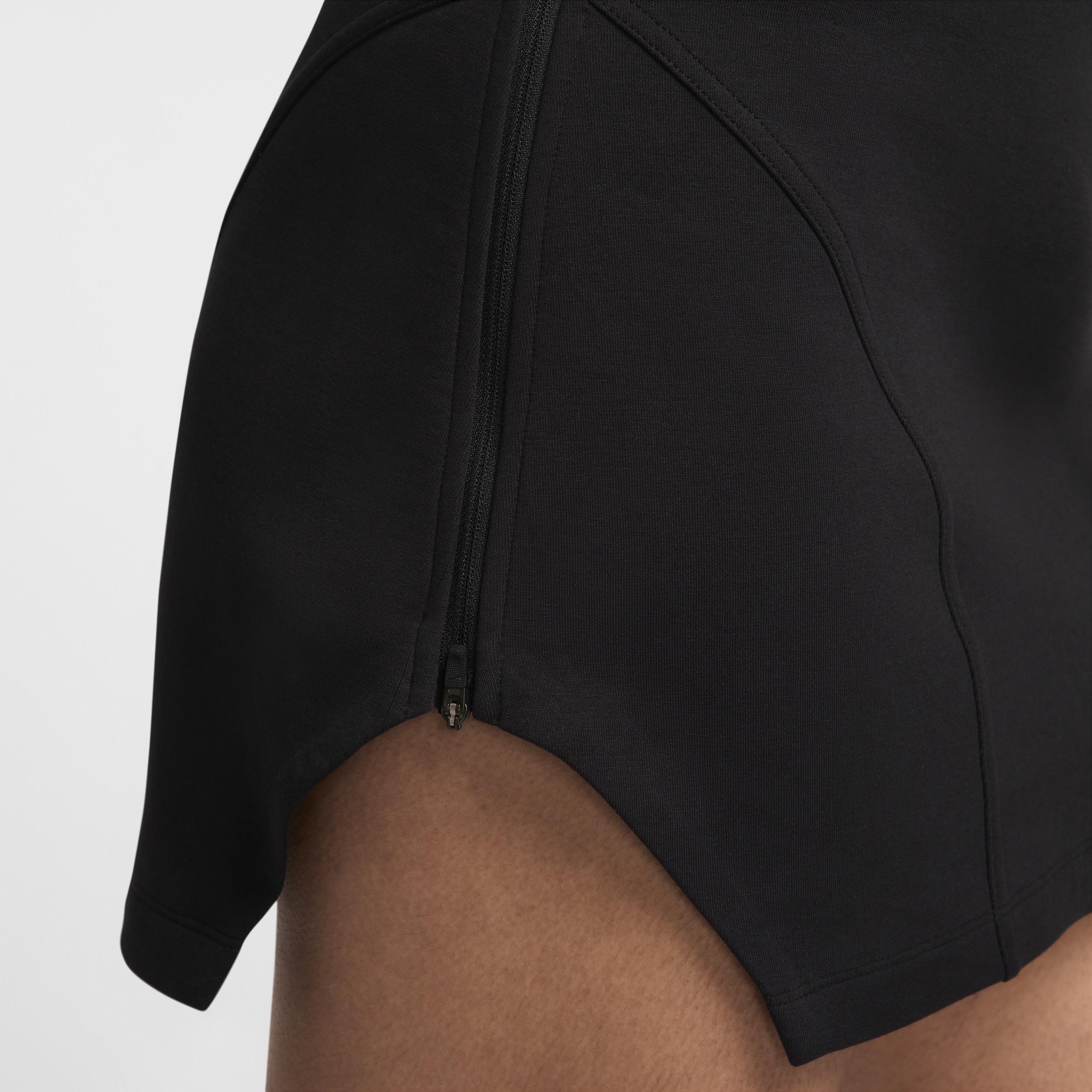 Women's Nike Sportswear Tech Fleece High-Waisted Mini Skirt Product Image