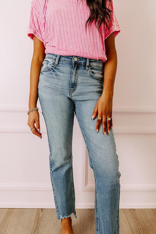 KanCan The Delilah High Waist Straight Leg Jean Product Image