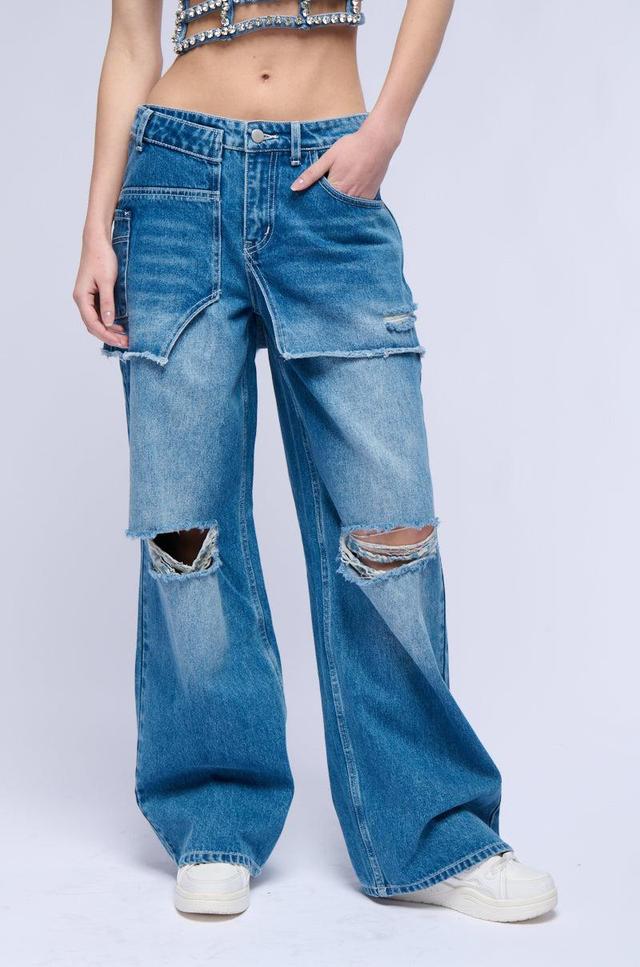 LETS TAKE A MOMENT DENIM JEAN Product Image