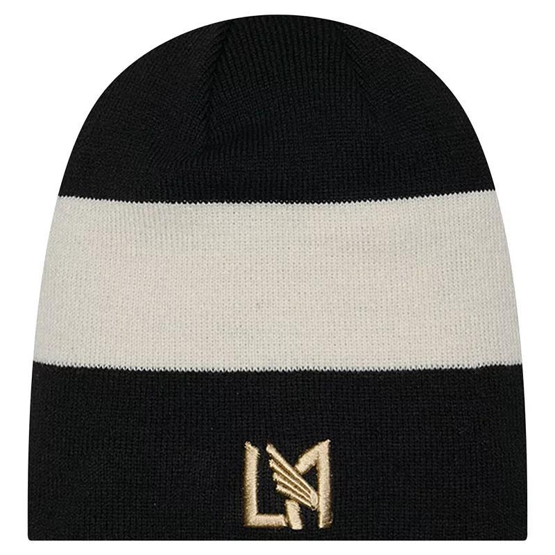 Mens New Era Black Lafc 2024 Kick Off Collection Knit Beanie Product Image