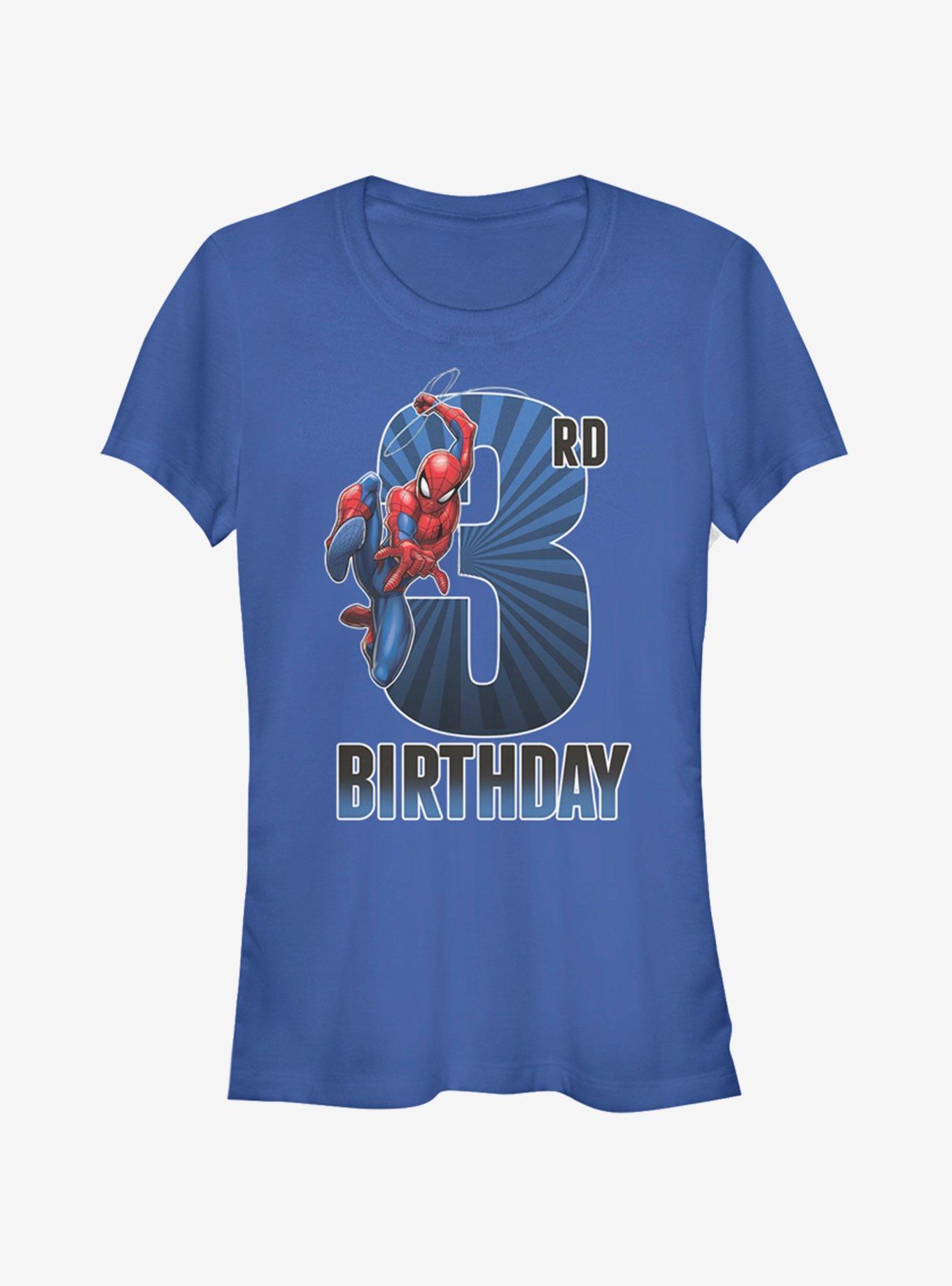 Marvel Spider-Man Spider-Man 3rd Bday Girls T-Shirt Product Image