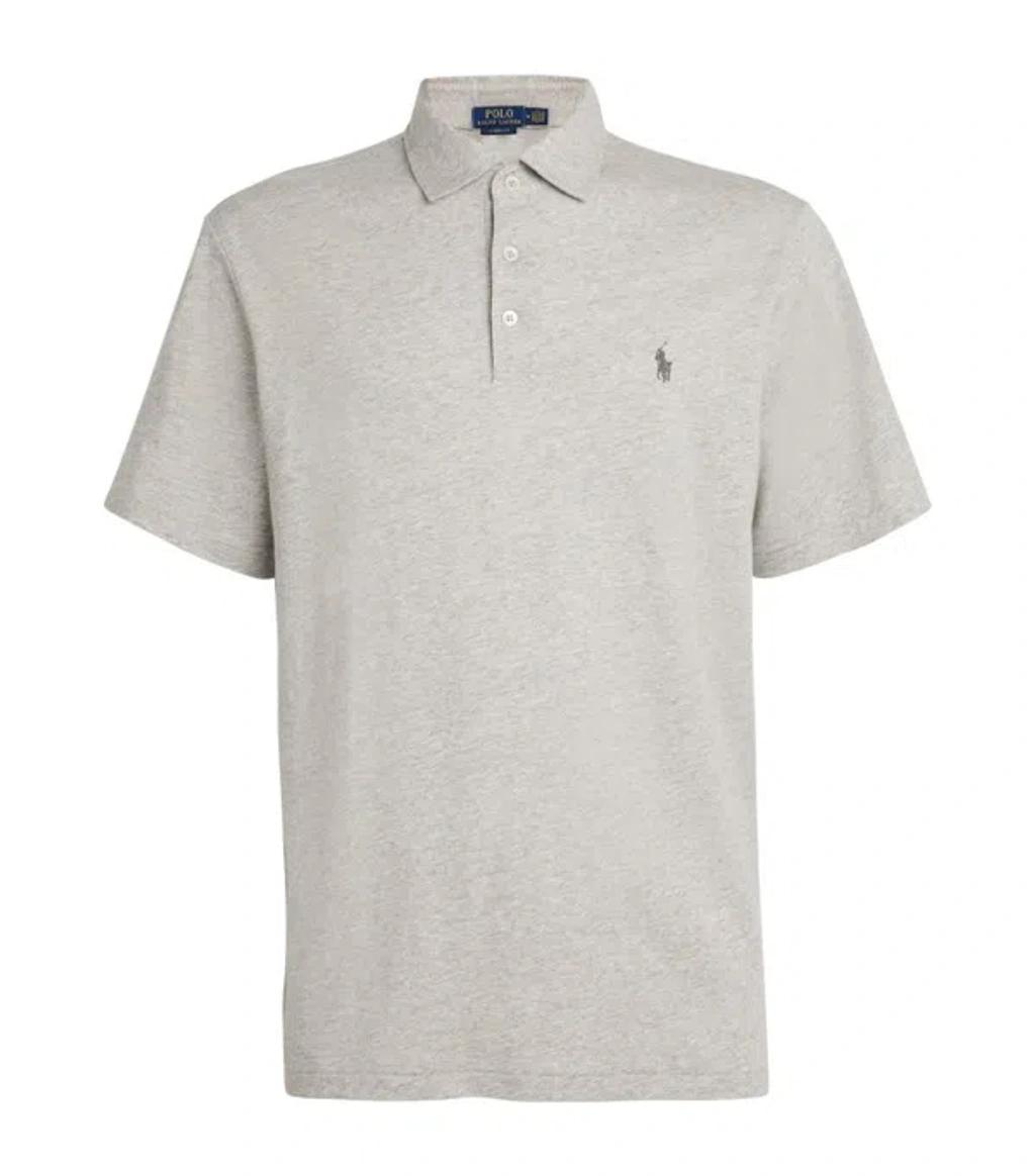 Polo-pony Polo Shirt In Grey Product Image