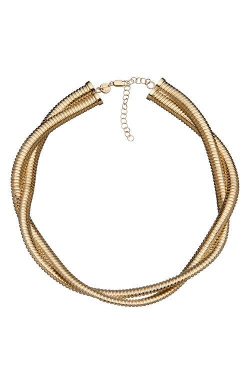 Jennifer Zeuner Maude Double Chain Choker Necklace Product Image