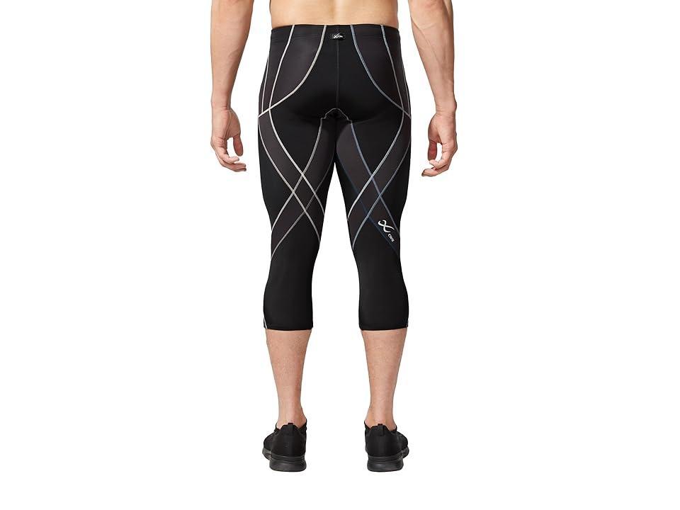 CW-X Endurance Generator Joint Muscle Support 3/4 Compression Tights (Black/Gradient Moroccan ) Men's Clothing Product Image