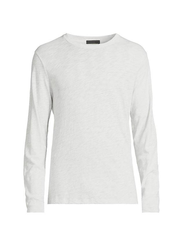 Mens Distressed Long Sleeve T-Shirt Product Image