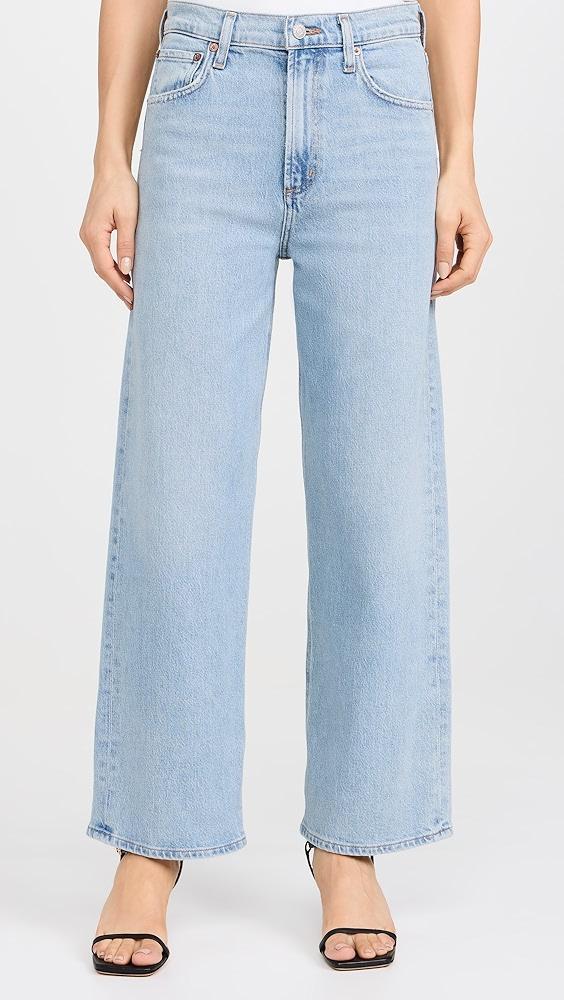 AGOLDE Ren: High Rise Wide Leg Jeans | Shopbop Product Image