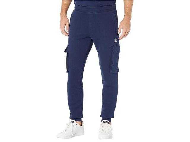 adidas Originals Essentials Cargo Pants (Night Indigo) Men's Clothing Product Image