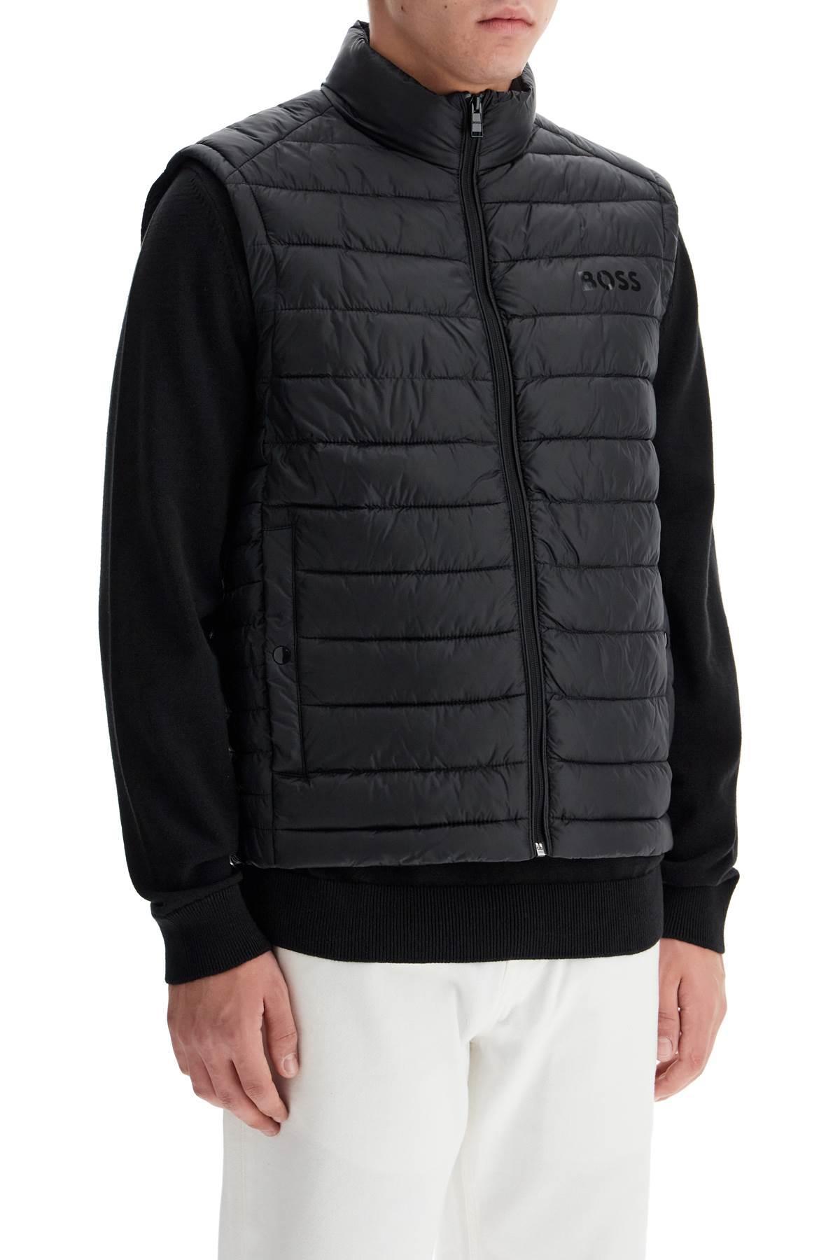 HUGO BOSS Gilet Imbottito Ripiegabile In Black Product Image