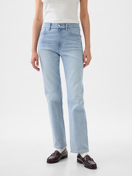 High Rise &apos;90s Straight Jeans Product Image