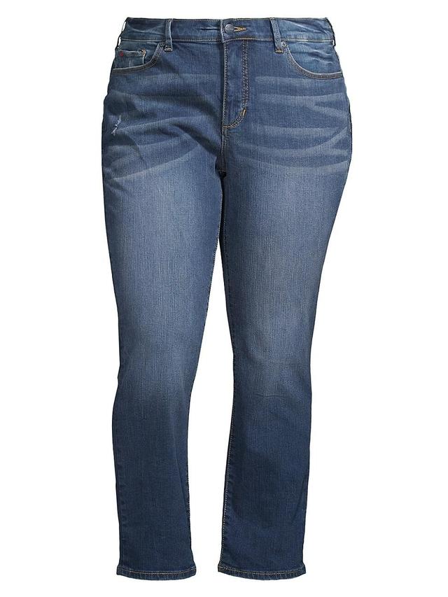 SLINK Jeans High Waist Straight Leg Jeans Product Image