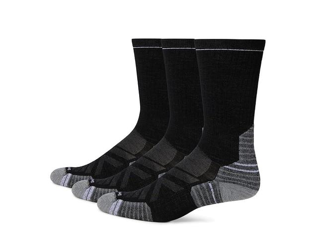 Smartwool Hike Targeted Cushion Crew Socks 3-Pack Men's Crew Cut Socks Shoes Product Image