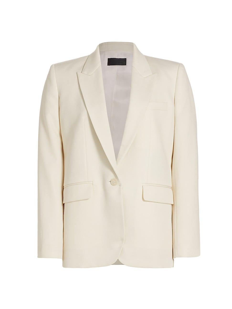 Womens Adele Tailored Wool Blazer Product Image