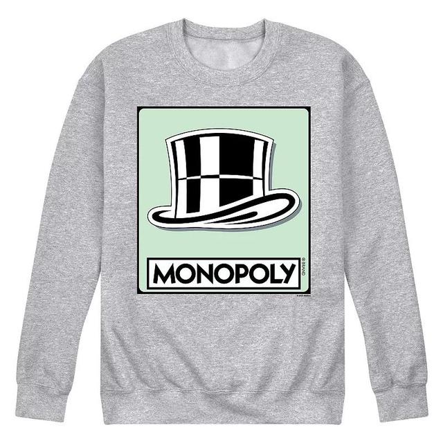 Mens Monopoly Hat Token Fleece Sweatshirt Product Image