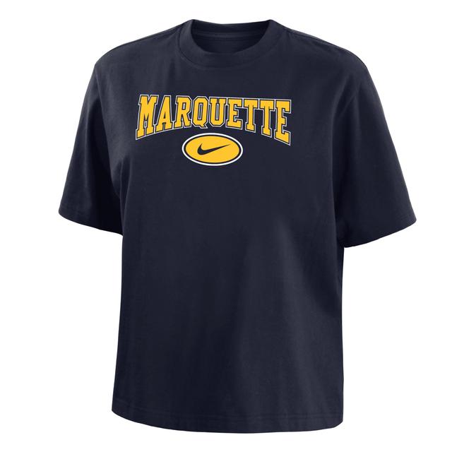 Marquette Nike Womens College Boxy T-Shirt Product Image