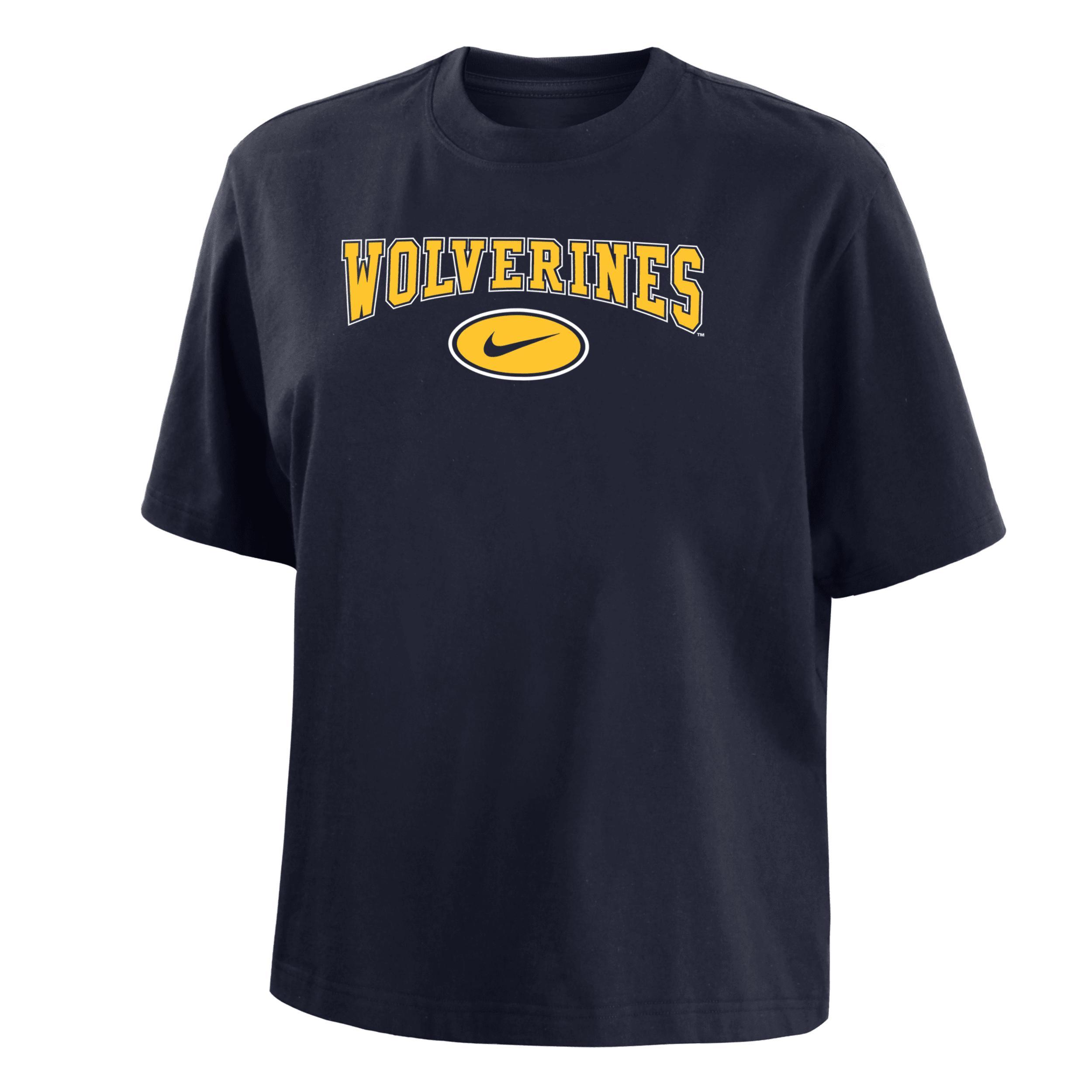 Michigan Nike Women's College Boxy T-Shirt Product Image