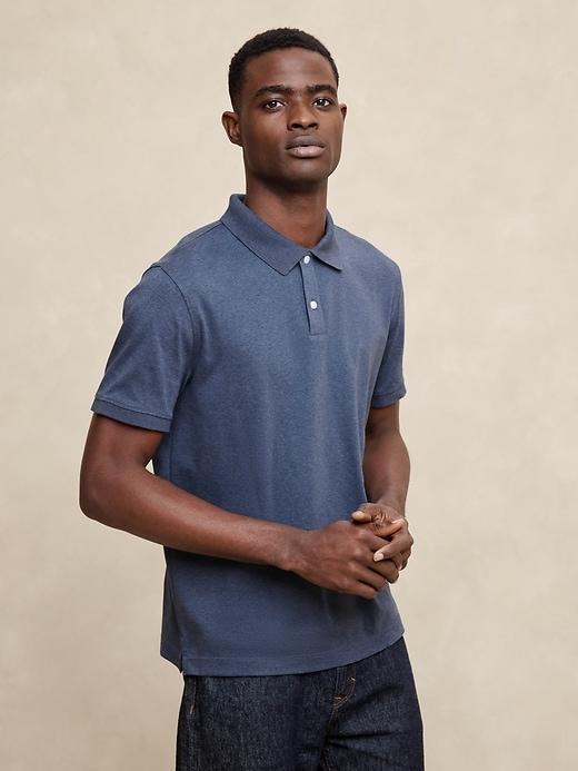 Slim Luxe Touch Polo Product Image