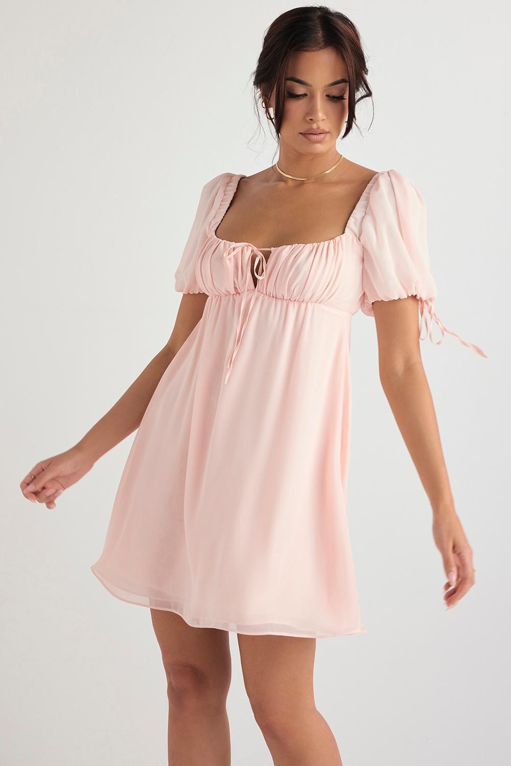 Princess Pink Quartz Mini Dress Product Image