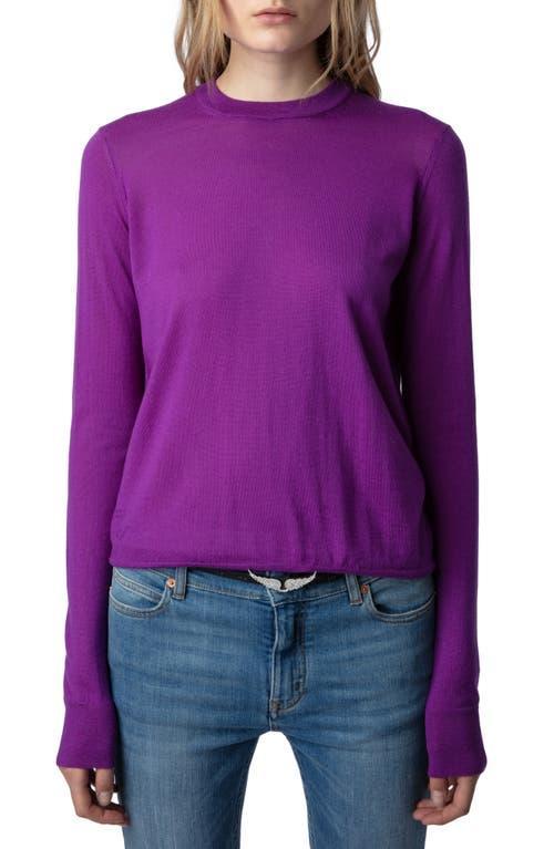 Zadig & Voltaire Emma Wool Crewneck Sweater Product Image