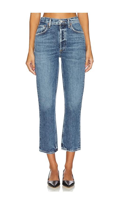 HIGH-RISE-JEANS MIT GERADEM SCHNITT RILEY product image