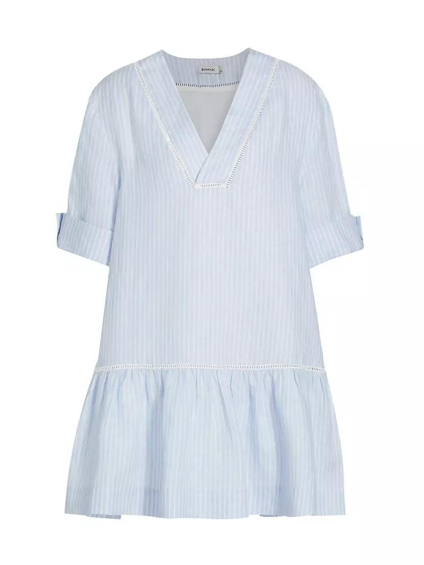 Jori Linen Stripe Minidress product image