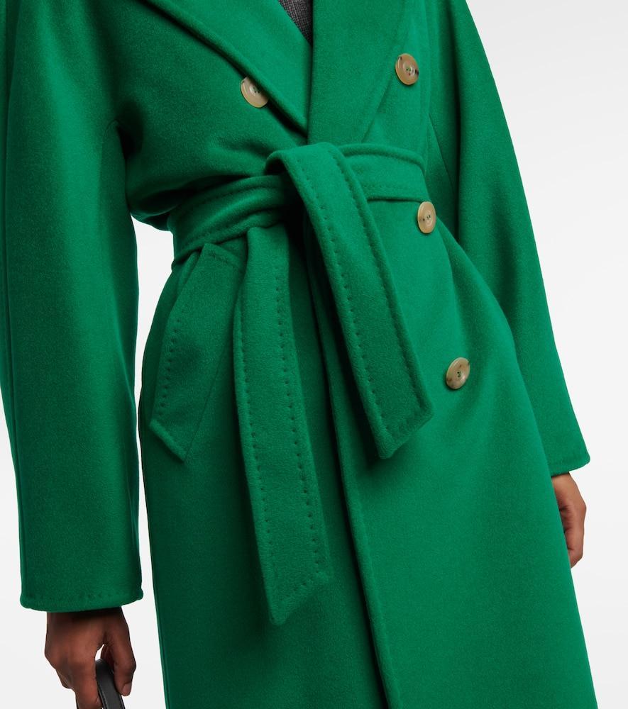 MAX MARA Madame Wool And Cashmere Coat In Green Product Image