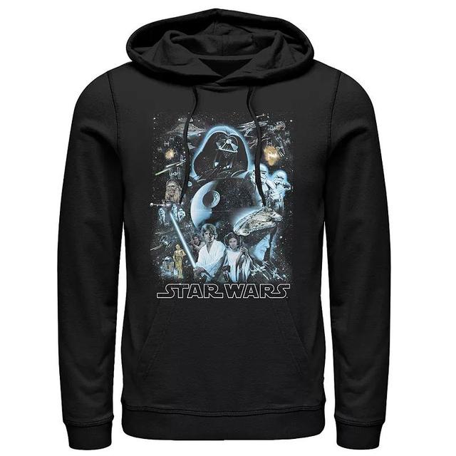 Mens Star Wars Galaxy Of Stars Hoodie Product Image